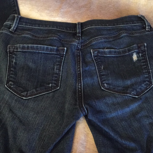 Loft Straight Leg Distressed Jeans - Picture 6 of 6
